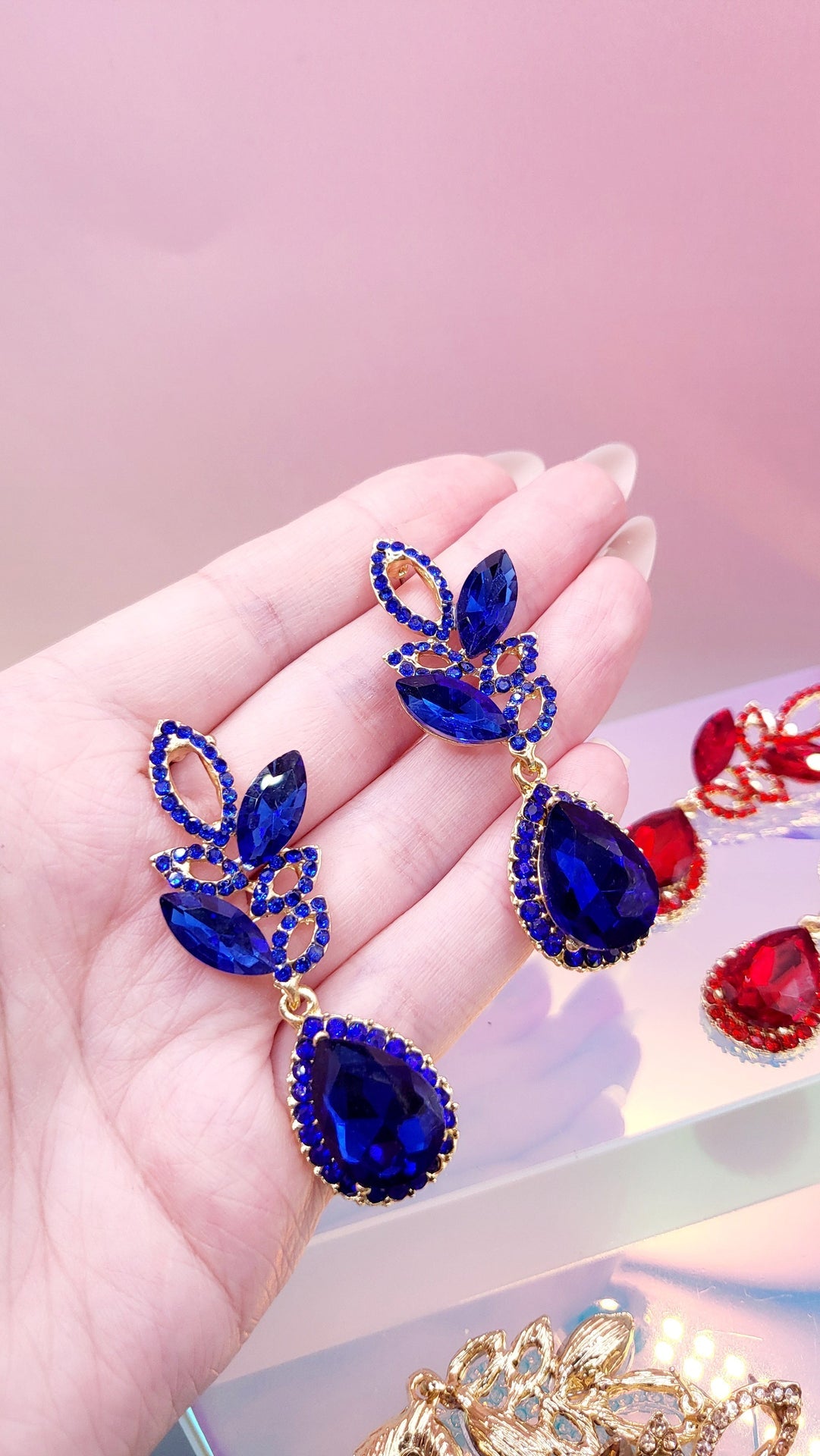 Sway Crystal Drop and Dangle Earrings