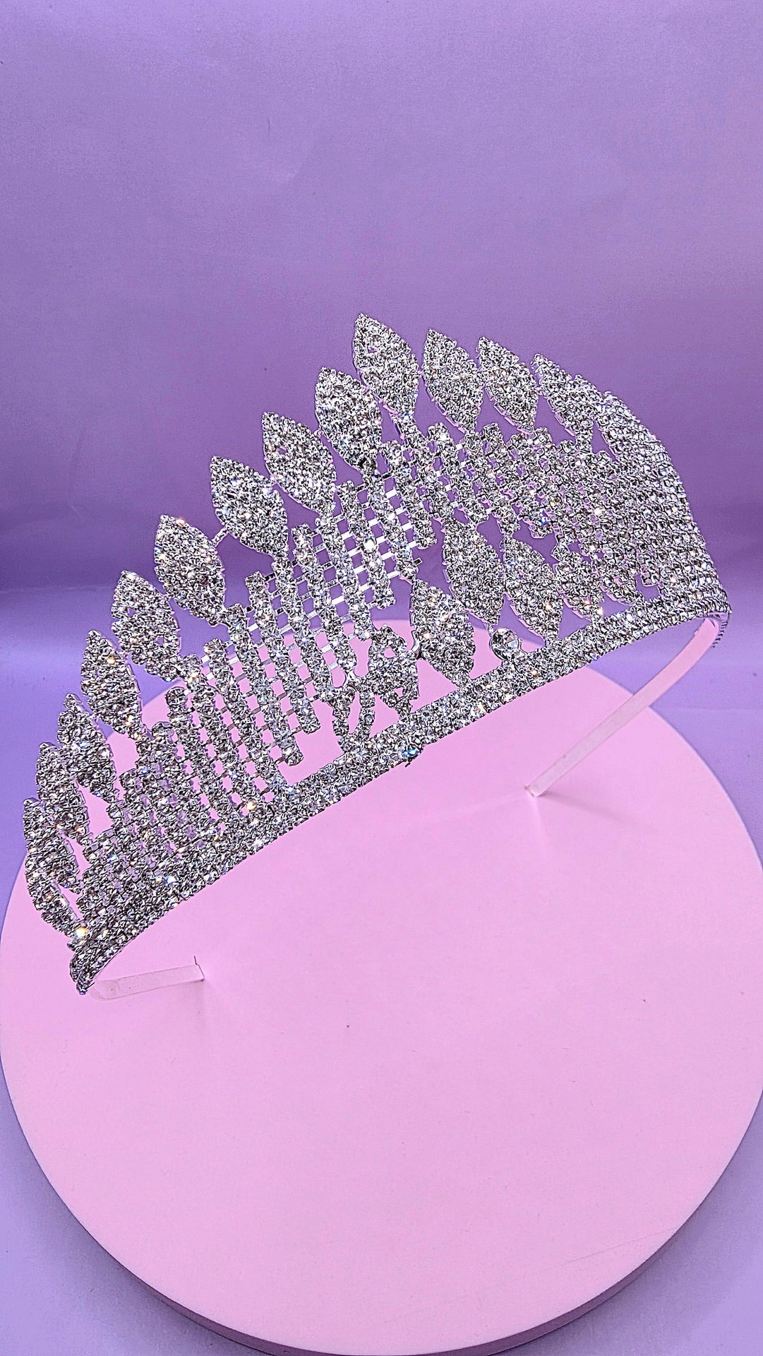 Marquise Crystal Tiara