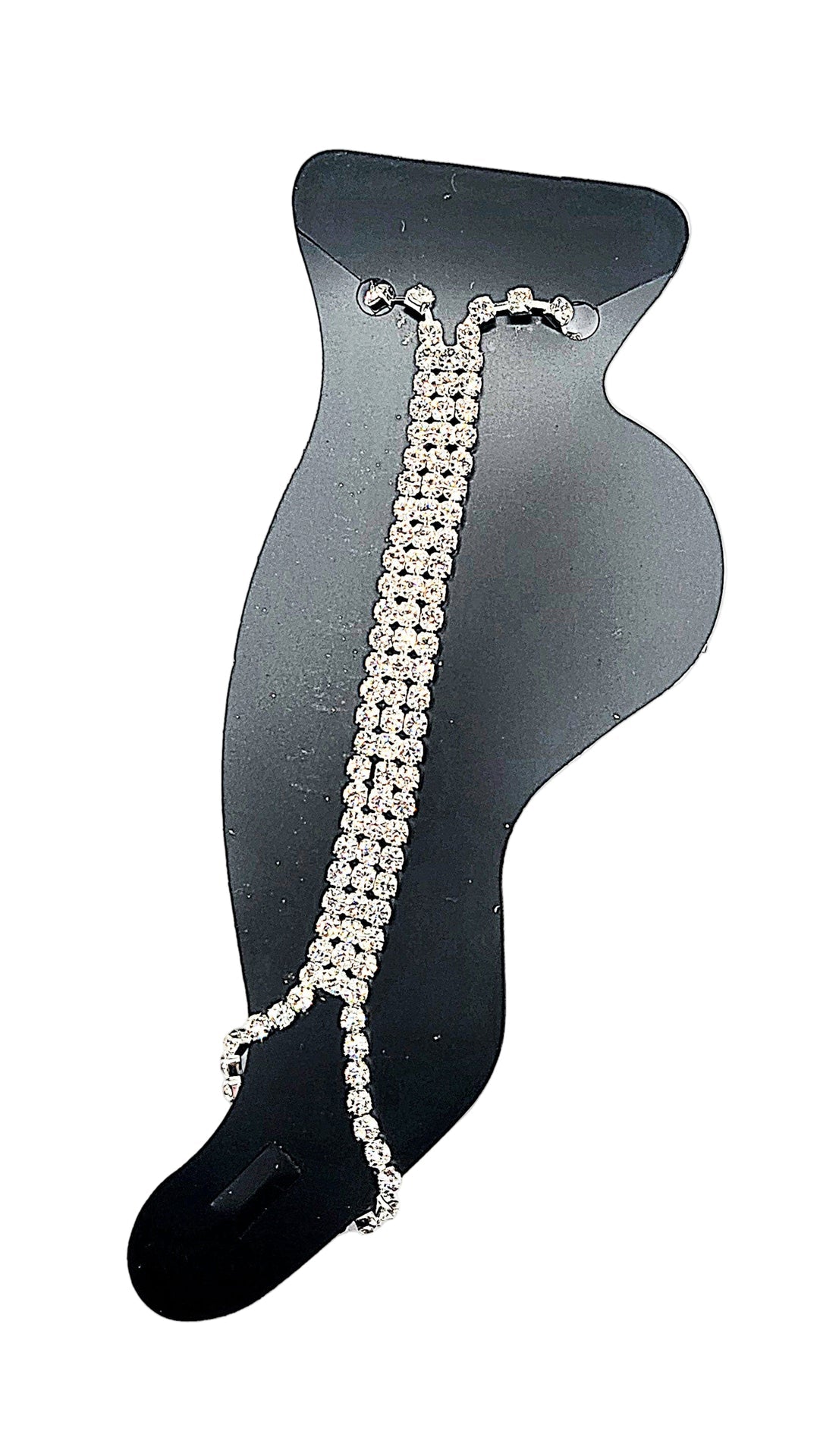 Aura Crystal Toe Anklet