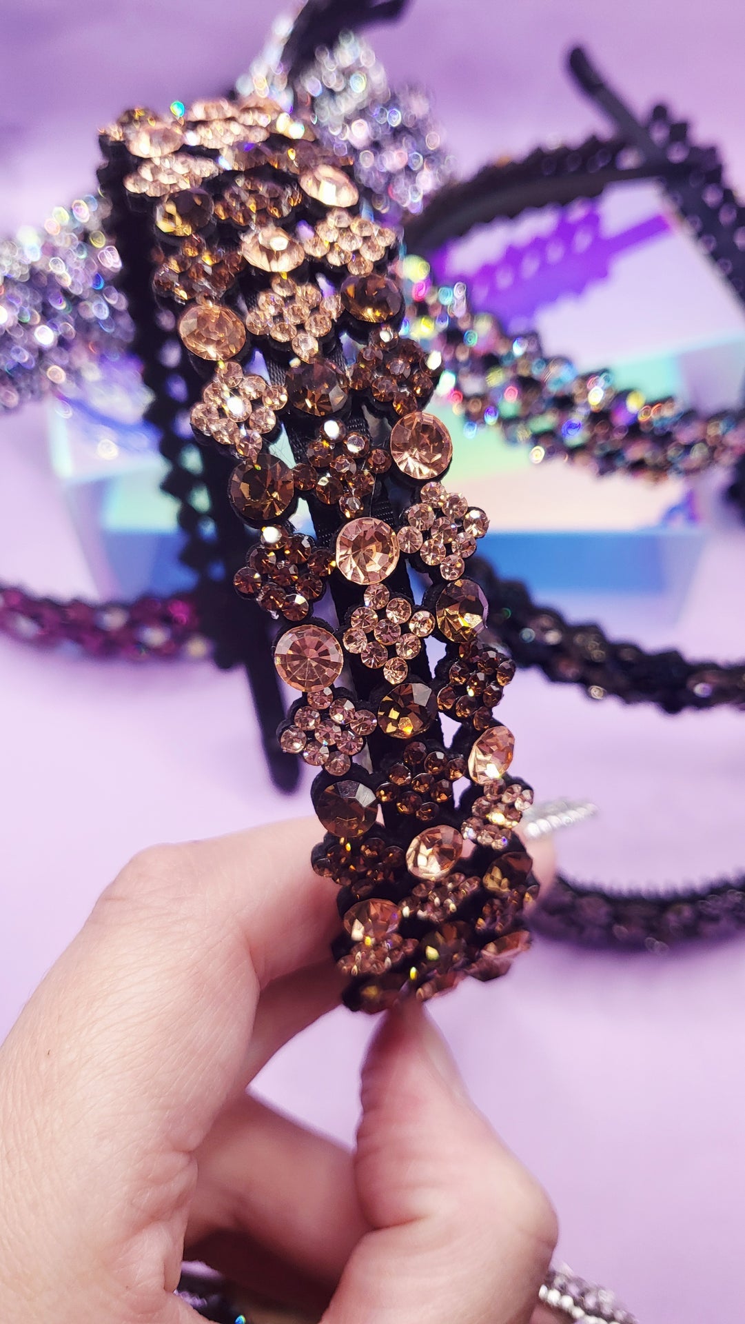 Lace Crystal Hair band