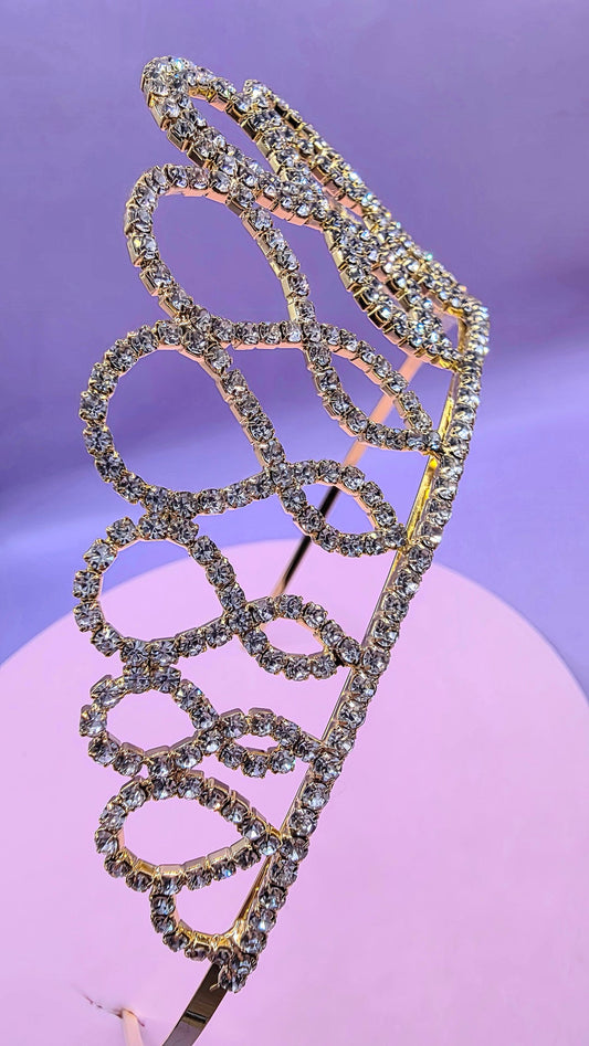 Allure Crystal Tiara