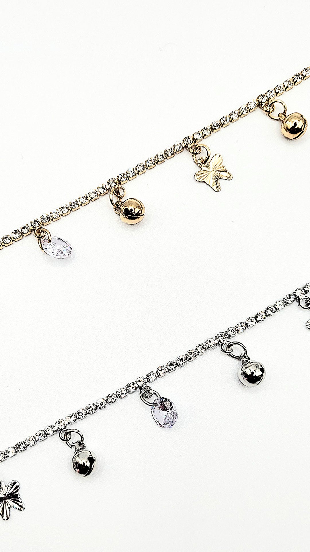 Butterfly Chain Link Anklet