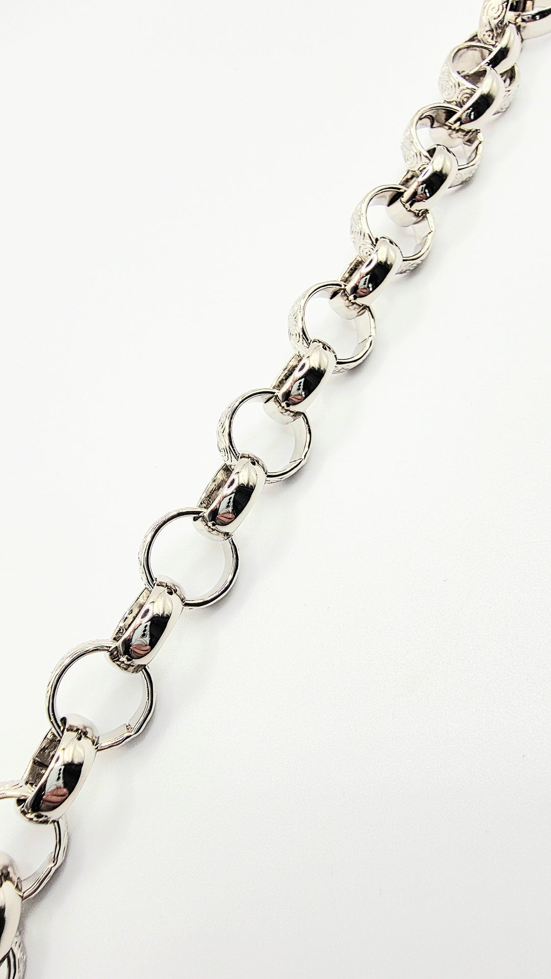 Belcher Chain Bracelet Large Link Size