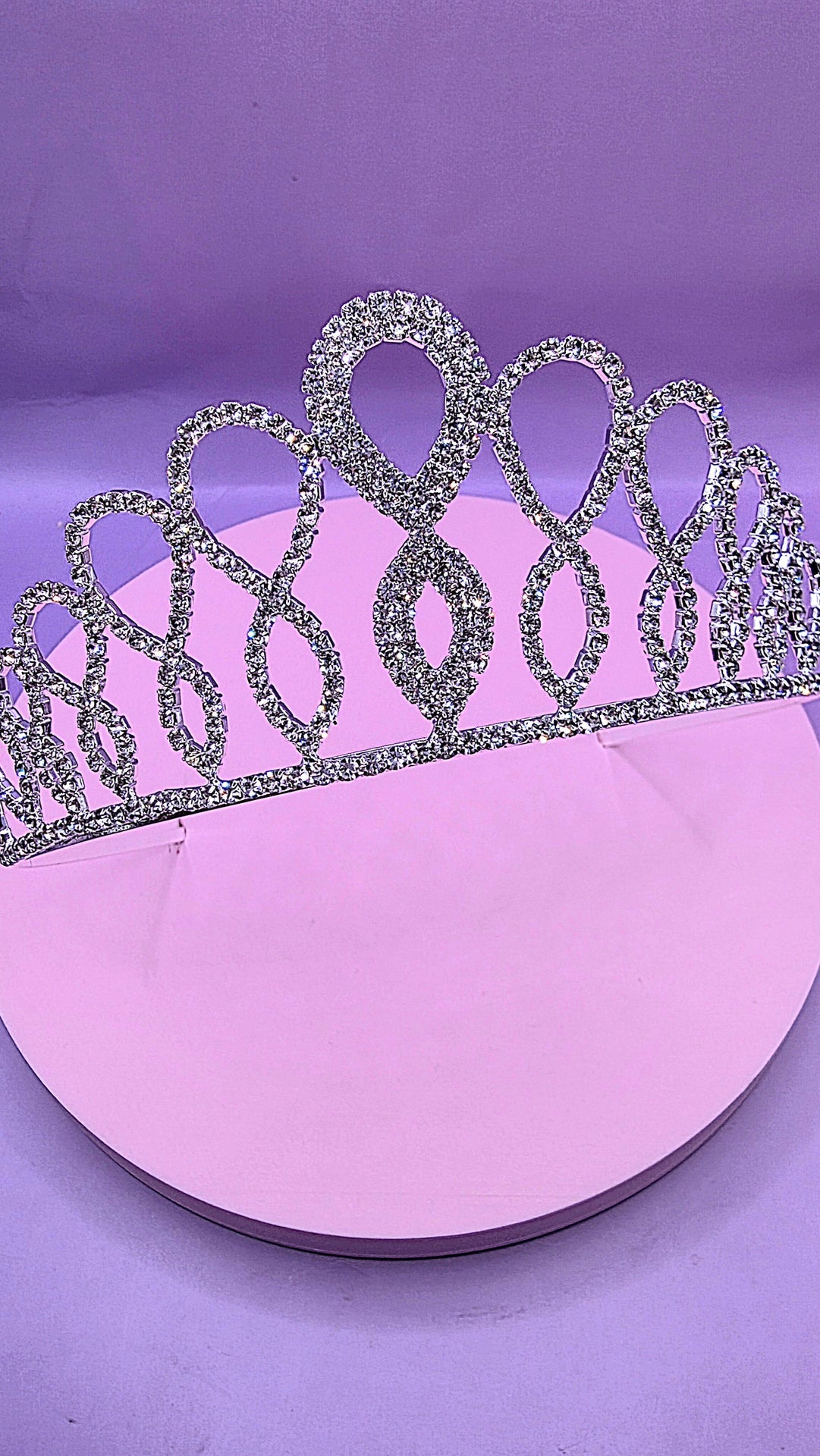 Allure Crystal Tiara