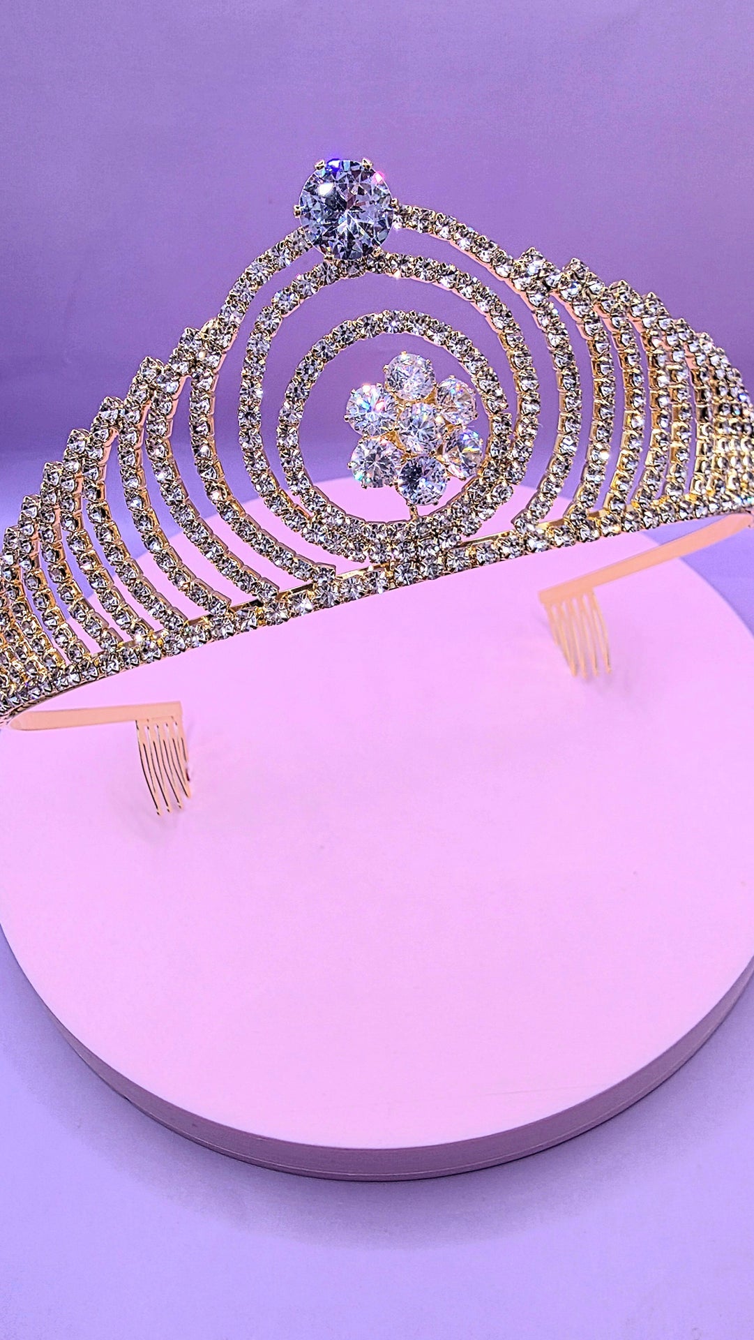 Luxe Queen Crystal Tiara