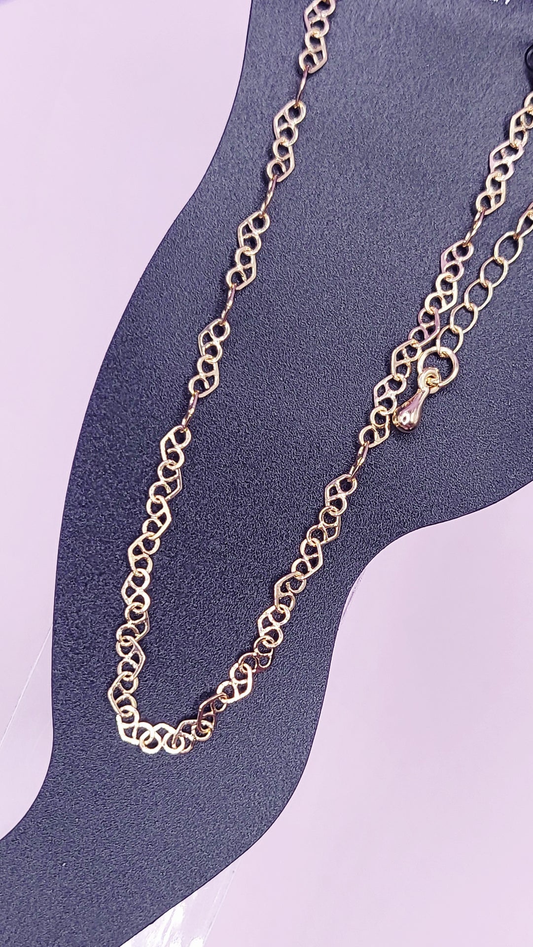 Heart Chain Link Anklet