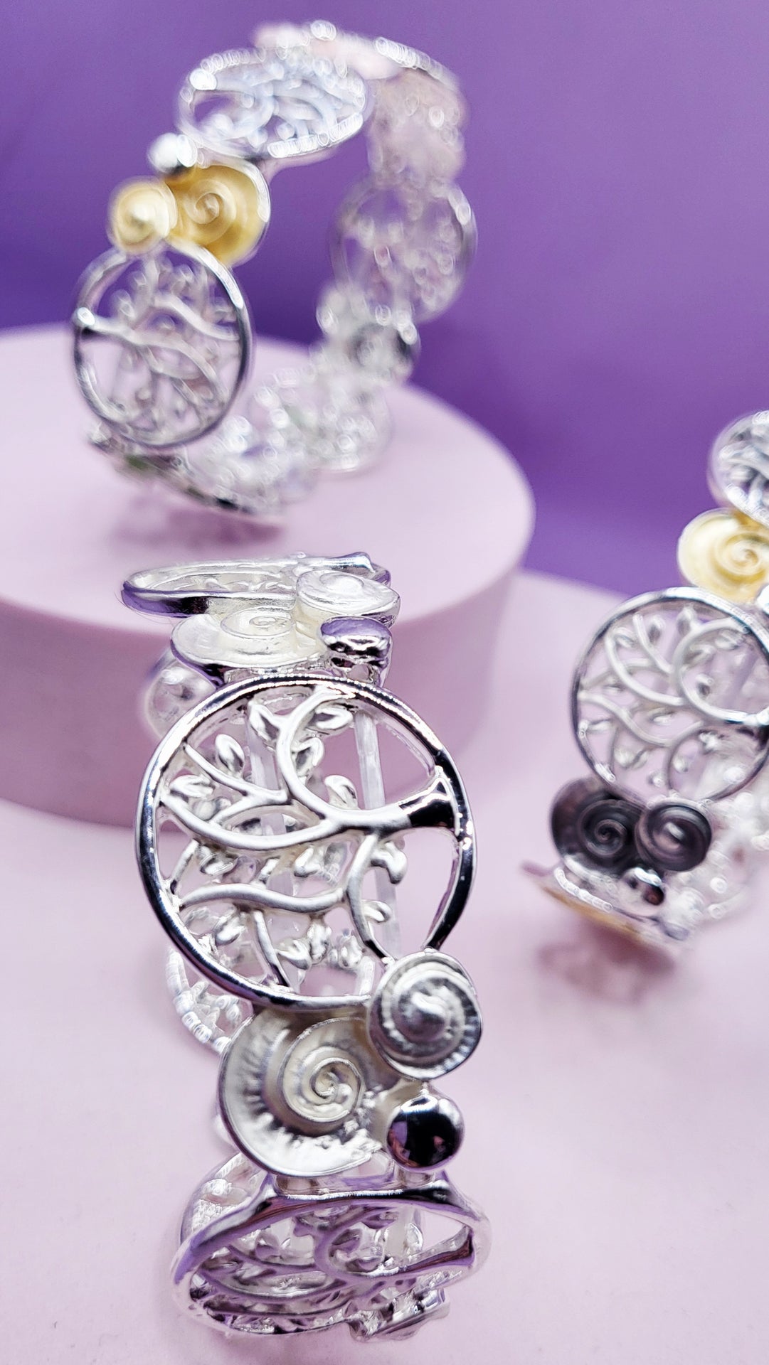 Abstract Tree Of Life Bracelet