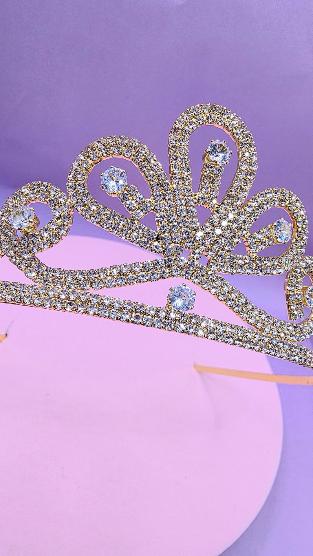 Glamour Crystal Tiara