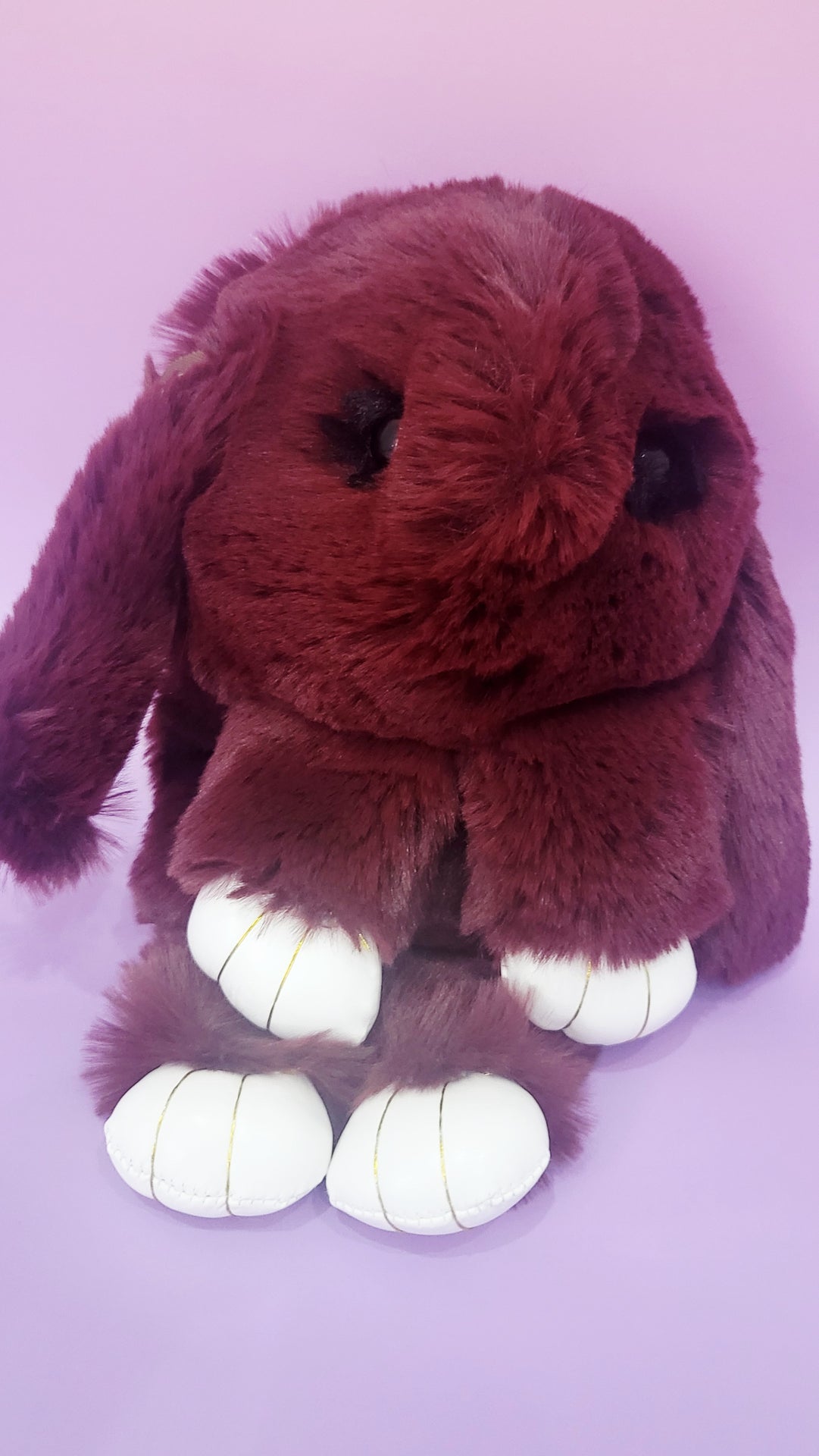 Plush Bunny Backpack Bag