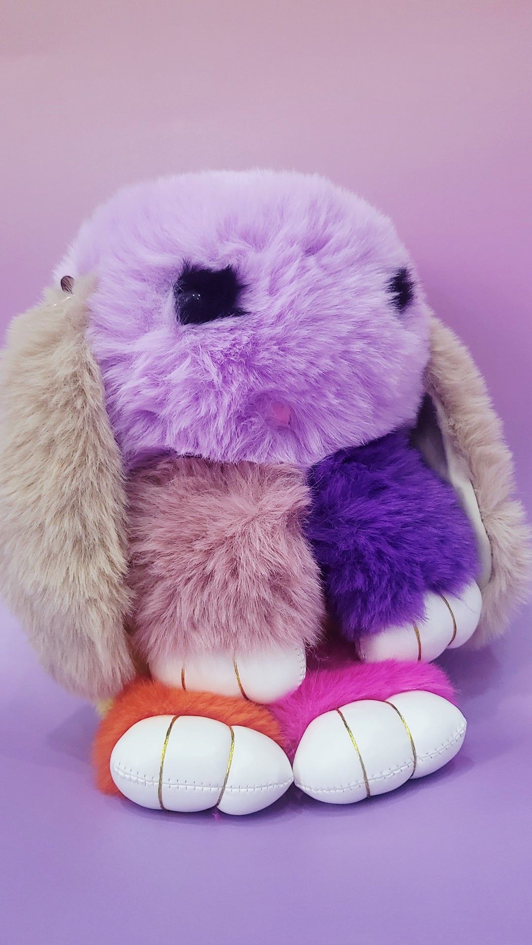 Plush Bunny Backpack Bag