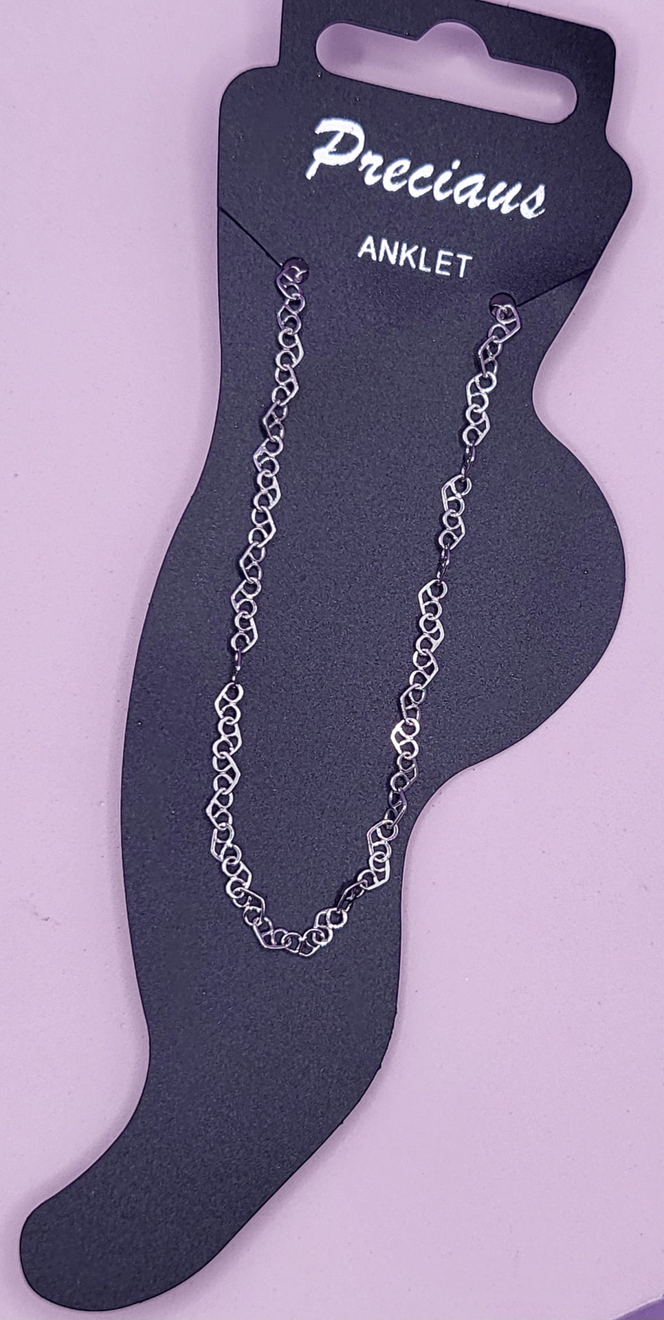 Heart Chain Link Anklet